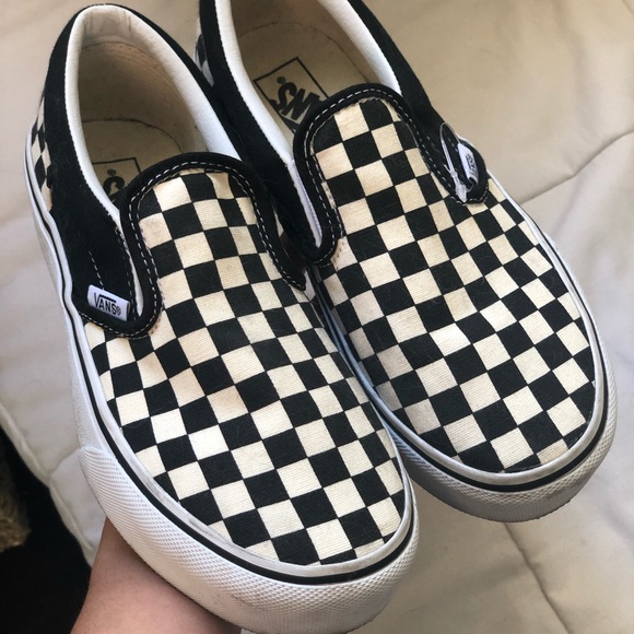 💖SOLD💖 Kids Platform Vans - Picture 2 of 3